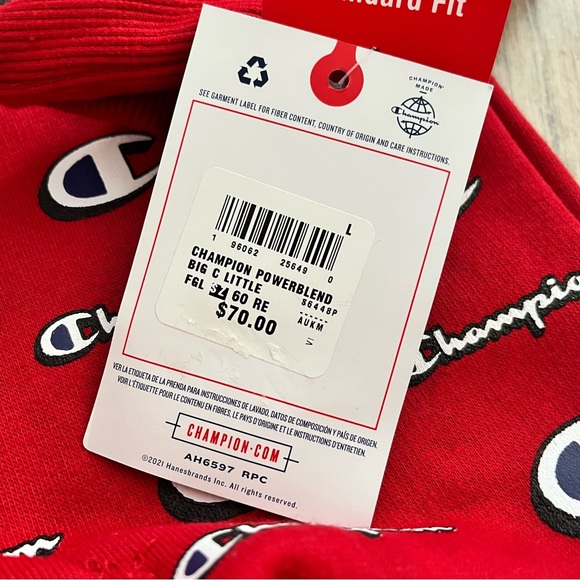 NWT Champion’s Large Hoodie Sweatshirt - Picture 3 of 4